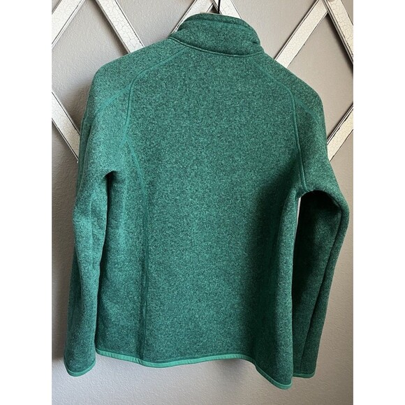 Patagonia Women's M Better Sweater 1/4 Zip Fleece Pullover Jacket 25617 - Green - Picture 6 of 8